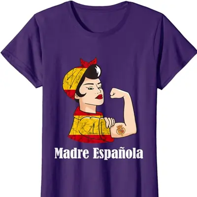 España Bandera Española Souvenir Toro España Bull Silhouette Camiseta