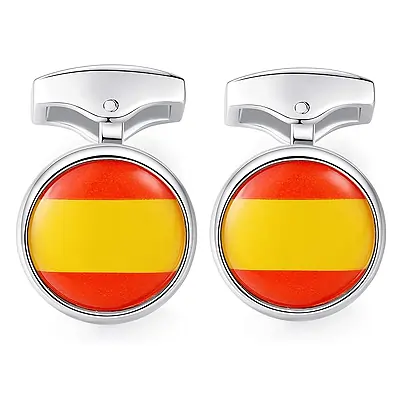 Honey Bear Gemelos para hombres -Bandera acero inoxidable para regalo de boda de negocios