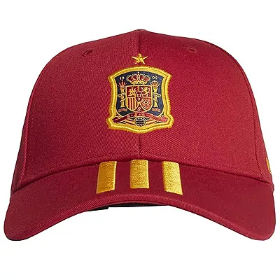 ADIDAS Gorra Federación Selección Española de Fútbol Fef BB Cap H Gorra, Unisex Adulto, Victory Red