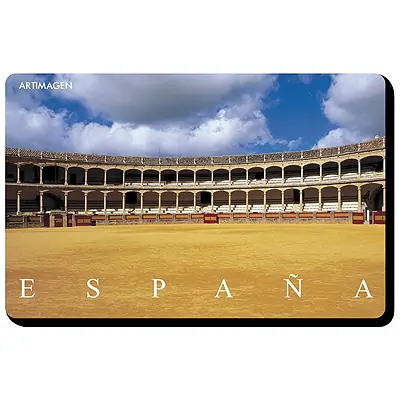 Imán Plaza de Toros Ronda | grosor 4 mm, 70x45 mm | Imanes de España