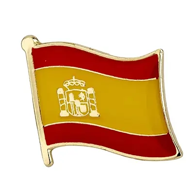 España Bandera Broche, España Insignias Pines País Nacional Solapa Pin Decoraciones Regalos