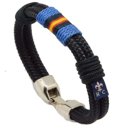 Pulsera Nautilus con bandera de España - Pulseras de España | REGALO