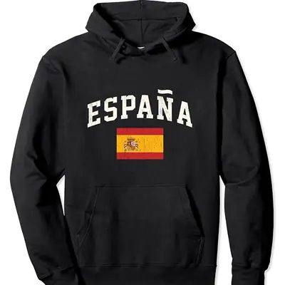 España La bandera española se enorgullece de España Sudadera con Capucha